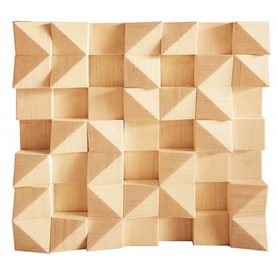 Leeyin Highly 3d Qrs Sound Absorption Noise Insulation Sound Reflective Materials Wood Sound Diffuser