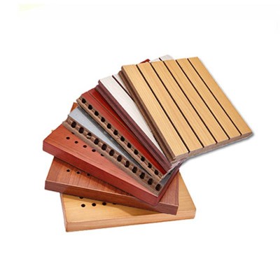 Leeyin Indoor Stadium Sound Absorbing Acoustic Wood Mdf Suspended Wooden Acoustic Panel